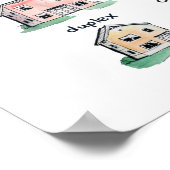 Oneplex-duplex-vierzijdig Poster (Hoek)