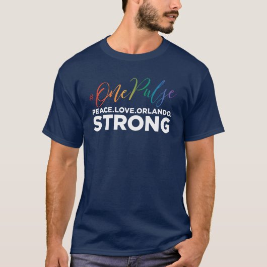#OnePulse - Herdenking Orlando T-shirt (Voorkant)