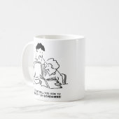 Onervaren computergebruikers koffiemok (Voorkant links)