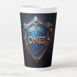 ONEs-badge Latte Mok