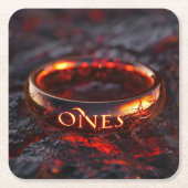 ONEs-ring Kartonnen Onderzetters (Voorkant)