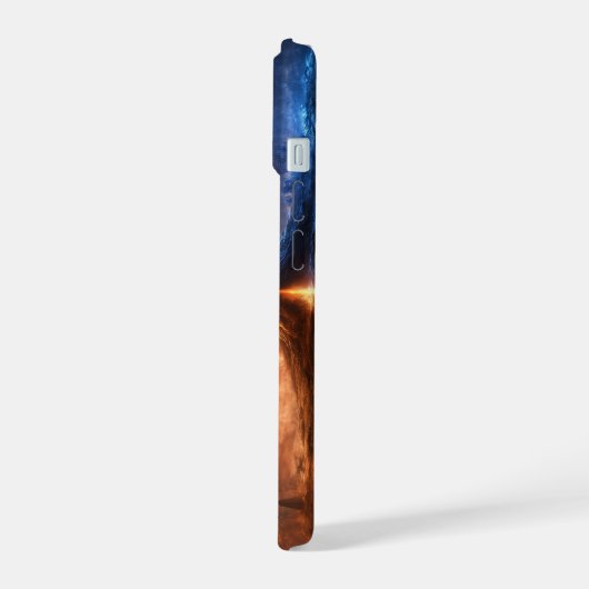 ONEs-structuur iPhone 15 Case (Linkerkant)