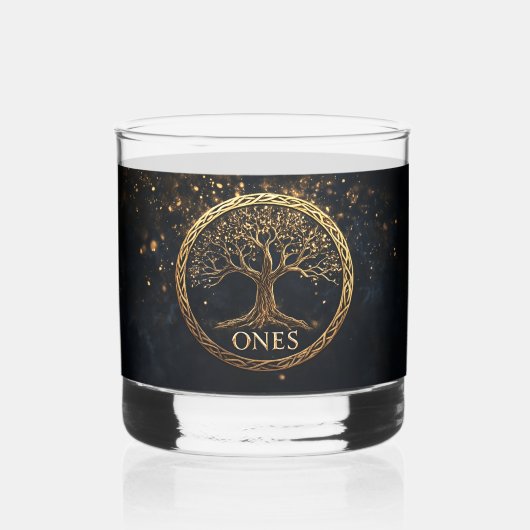 ONEs Tree-badge Whisky Glas (Links)