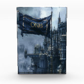 ONEs Vlag en badge Fotoblokken (Voorkant)