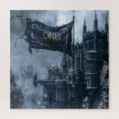 ONEs Vlag en badge Legpuzzel (Verticaal)