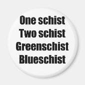 oneschistzwart magneet (Voorkant)