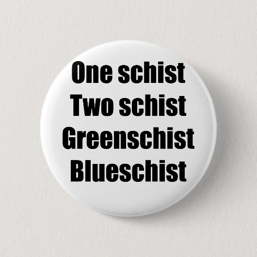 oneschistzwart ronde button 5,7 cm (Voorkant)