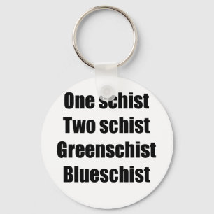 oneschistzwart sleutelhanger