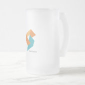 OneSpace Beer-Mok Matglas Bierpul (Voorkant rechts)