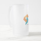 OneSpace Beer-Mok Matglas Bierpul (Voorkant links)