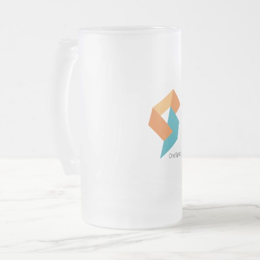 OneSpace Beer-Mok Matglas Bierpul (Voorkant links)