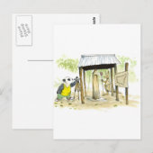 onetonpostart briefkaart (Voorkant / Achterkant)