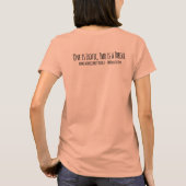 OneTwo T-Shirt voor vrouwen (Achterkant)