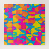 oneven abstract patroon 8 legpuzzel (Horizontaal)