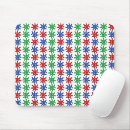 Oneven Abstract Patroon Muismat