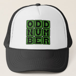 Oneven Getal, Wiskundige Term Trucker Pet