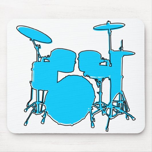 oneven Rex-trommels Muismat (Voorkant)