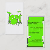 oneven Rex-trommels Visitekaartje (Voorkant / Achterkant)