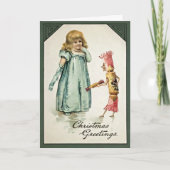  oneven Snoep Man Kerst Kaart (Voorkant)