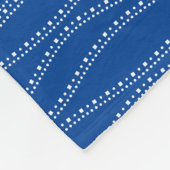 oneven trap fleece deken (Hoek)