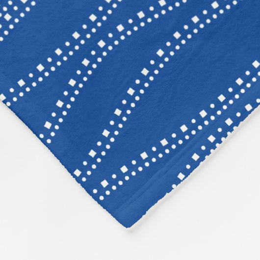 oneven trap fleece deken (Hoek)