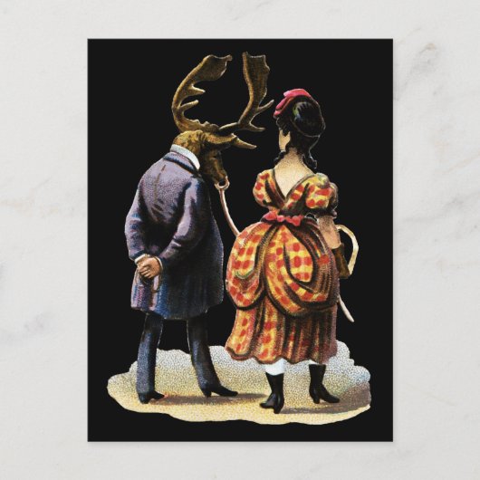  oneven Victoriaans Briefkaart (Voorkant)