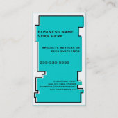 onevenRex pet paw Visitekaartje (Achterkant)