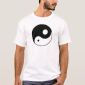 Onevenwichtig Yin Yang T-shirt (Voorkant)