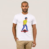 Onewheeling Dude T-shirt (Voorkant volledig)