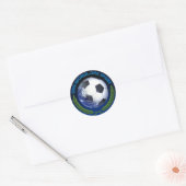 OneWorldButtons Ronde Sticker (Envelop)
