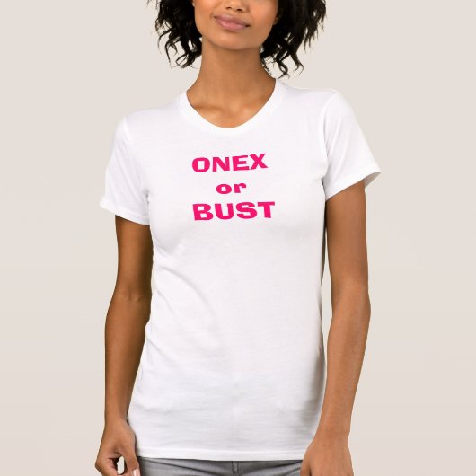 ONEXorBUST T-shirt (Voorkant)