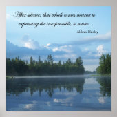 Onexpressieve muziek poster (Voorkant)