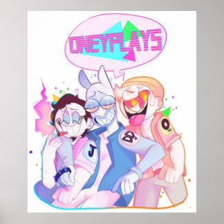 ONEYPLAYS DINGDONG JULIAN EN ONEYNG 80S VAPOR POSTER