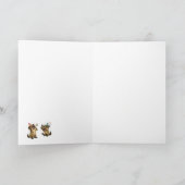 Onfatsoenlijk Luide Viering Felicitaties Kaart (Binnen)