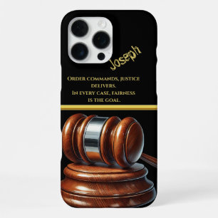 Onfeilbare Rechtbank van Rechtvaardige Roem iPhone 16 Pro Max Hoesje
