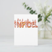 onfidel briefkaart (Staand voorkant)