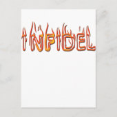 onfidel briefkaart (Voorkant)