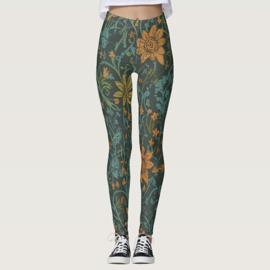 Onflora bloemenlegging leggings (Voorkant)