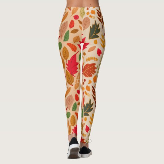 Onflora bloemenlegging leggings (Achterkant)