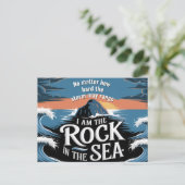 Ongeacht hoe hard motivatie postkaart (Staand voorkant)