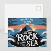 Ongeacht hoe hard motivatie postkaart (Voorkant / Achterkant)