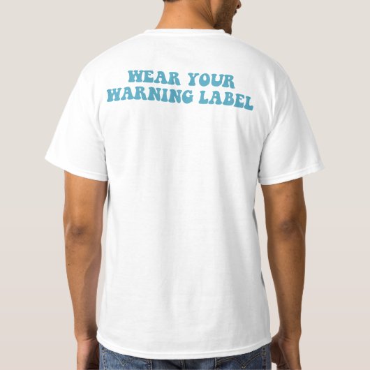 Ongebonden T-shirts (Achterkant)