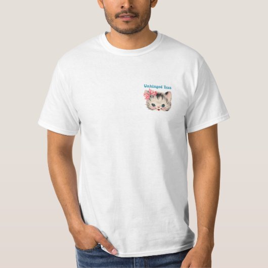 Ongebonden T-shirts (Voorkant)