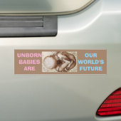 ONGEBOREN BABY'S ZIJN DE TOEKOMSTIGE BUMPERSTICKER (Op auto)