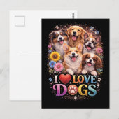 Ongebreide Liefde Briefkaart (Voorkant / Achterkant)