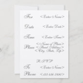 Ongebreideld feest! kaart (Achterkant)