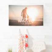 Ongebroken Band Tussen Vader En Zoon Vaderdag Gesc Spandoek (Insitu)