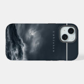 Ongebroken - Donkere Stormachtige Oceaan Esthetisc iPhone 15 Case (Achterkant horizontaal)