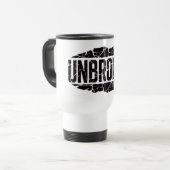 Ongebroken Motivatie Reisbeker (Voorkant links)
