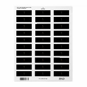 Ongebroken Vrouw Inspirerend Woord Etiket (Full Sheet)